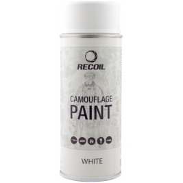 RecOil - Краска маскировочная аэрозольная - Белая матовая, 400мл