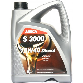 Areca S3000 Diesel 10W40, 5л.