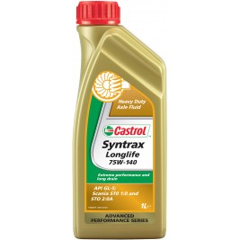 Castrol Syntrax Longlife 75W-140, 1л.