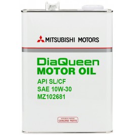 Mitsubishi DiaQueen Motor Oil SL/CF 10W-30, 4л.