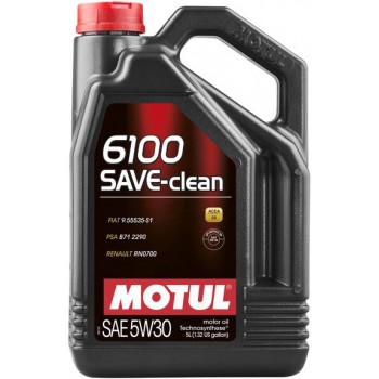 Motul 6100 Save-clean 5W-30, 5л.