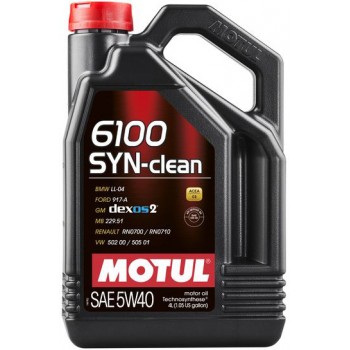 Motul 6100 Syn-clean 5W-40, 4л.