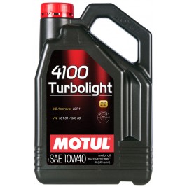 Motul 4100 Turbolight 10W-40, 4л.