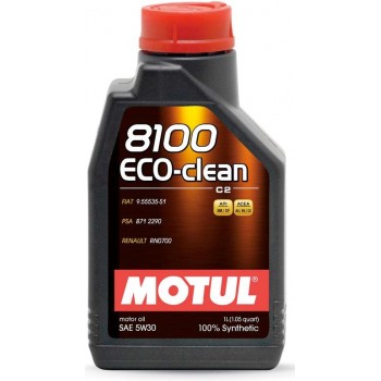 Motul 8100 Eco-clean 5W-30, 1л.