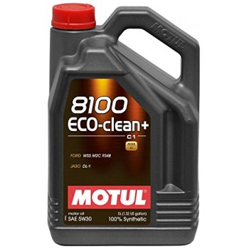 Motul 8100 Eco-clean+ 5W-30, 5л.