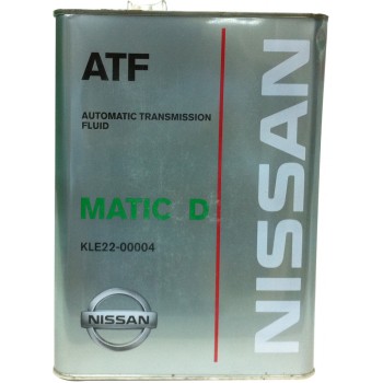 Nissan ATF Matic Fluid D, 4л.