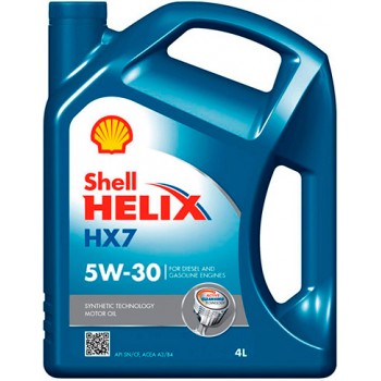 SHELL Helix HX7 5W-30, 4л.