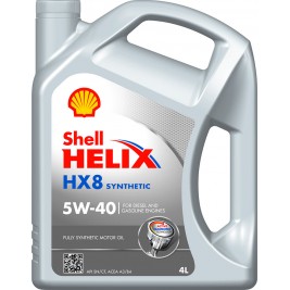 SHELL Helix HX8 5W-40, 4л.