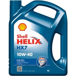 SHELL Helix Diesel HX7 10W-40, 4л.