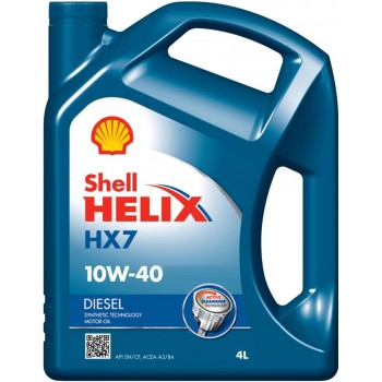 SHELL Helix Diesel HX7 10W-40, 4л.