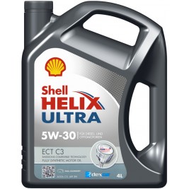 SHELL Helix Ultra ECT C3 5W-30, 4л.