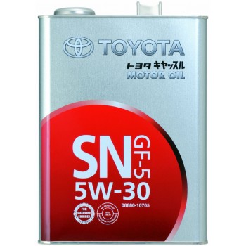 Toyota Motor Oil SN GF-5 5W-30, 4л.