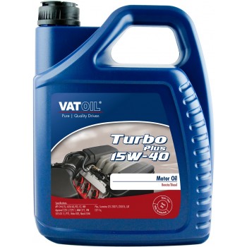 VatOil Turbo Plus 15W-40, 5л.