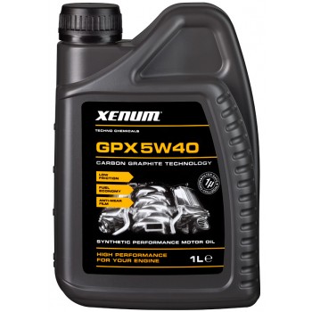 Xenum GPX 5W-40 | Graphite, 1л