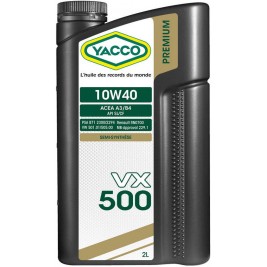 Yacco VX 500 10W-40, 2л.