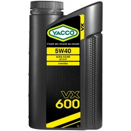 Yacco VX 600 5W-40, 1л.