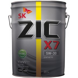 ZIC X7 5W-30 Diesel, 20л